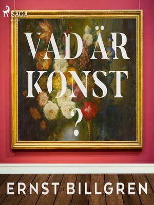 cover image of Vad är konst?
